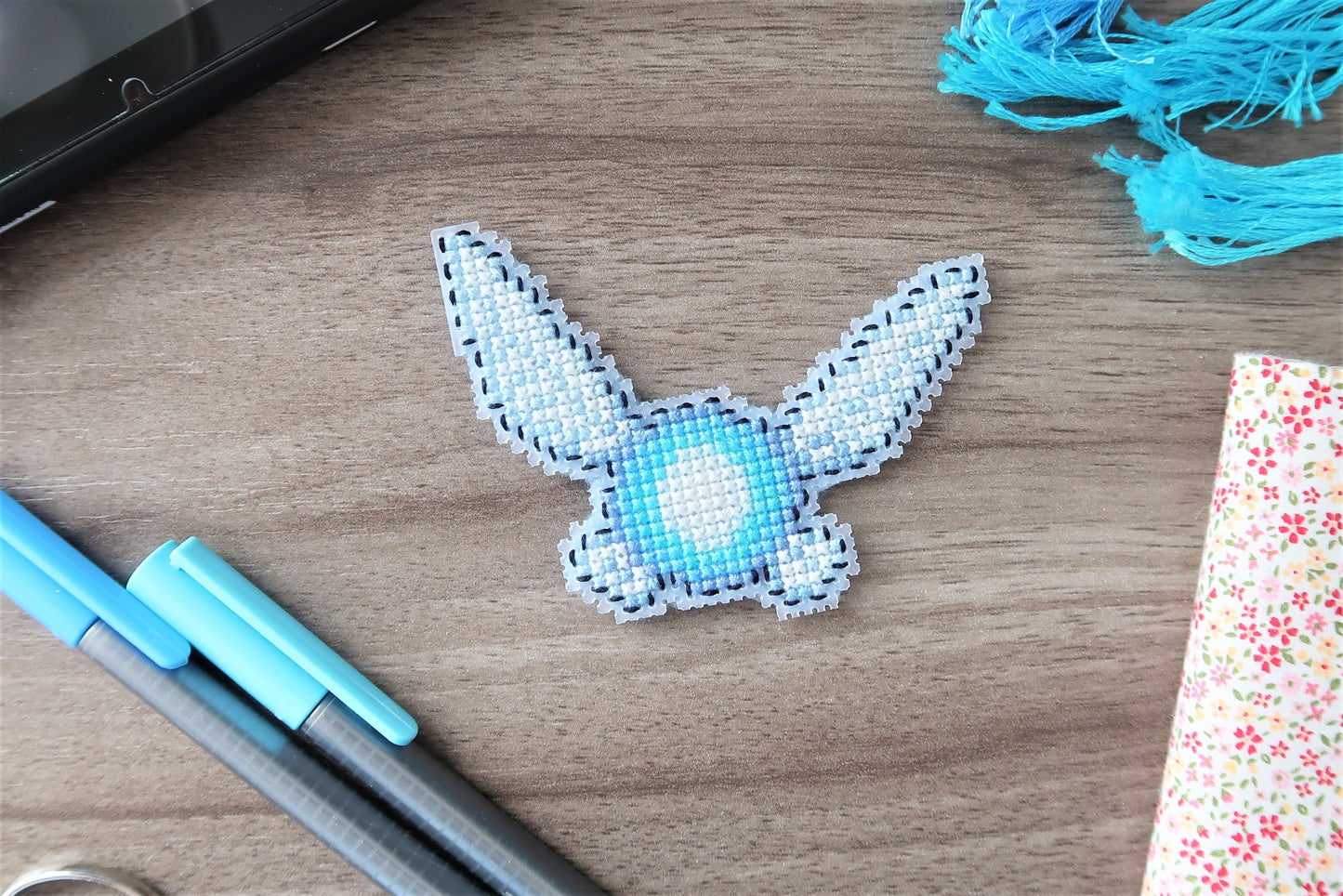 Modèle de point de croix - Glow in the dark Navi Fairy de Zelda