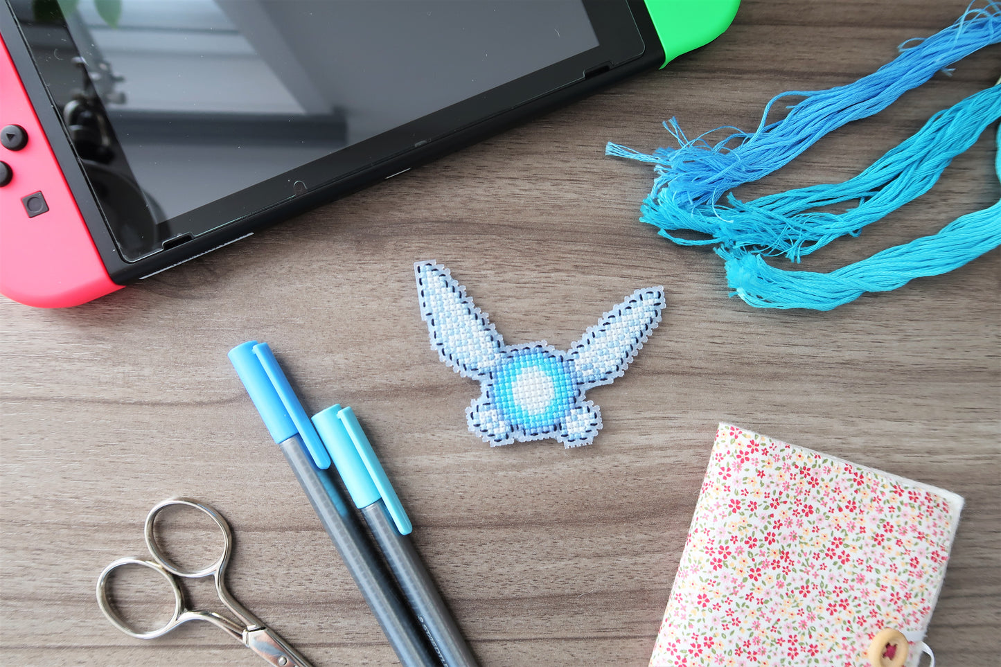 Modèle de point de croix - Glow in the dark Navi Fairy de Zelda