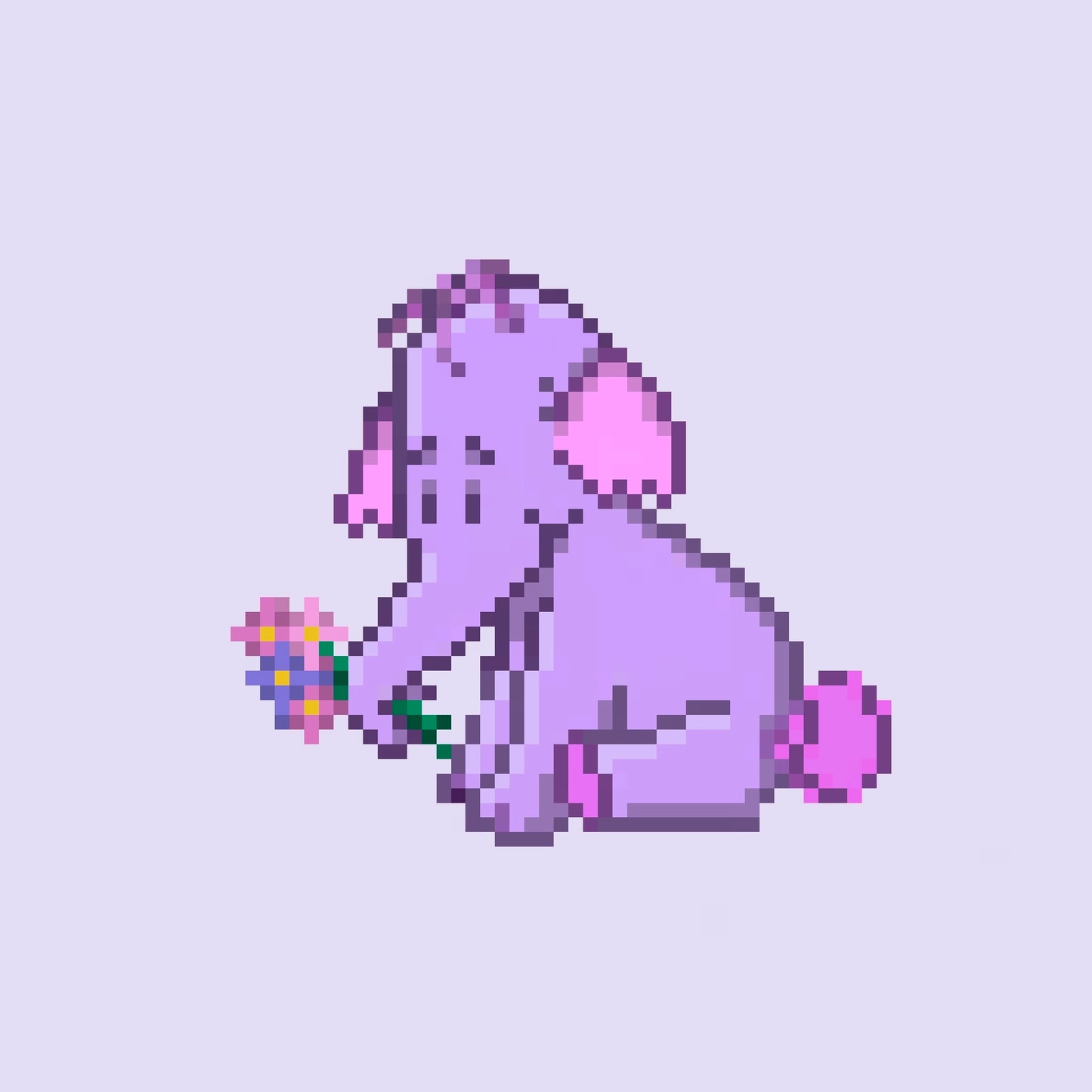 Custom cross-stitch pattern - Heffalump