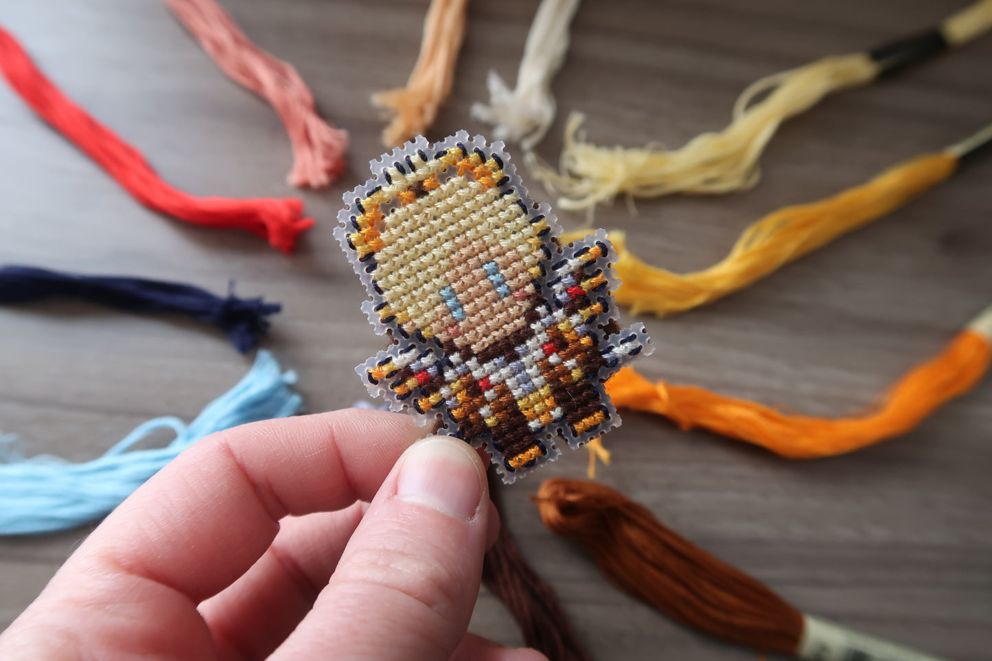 Modèle de point de croix - Mercy de Overwatch