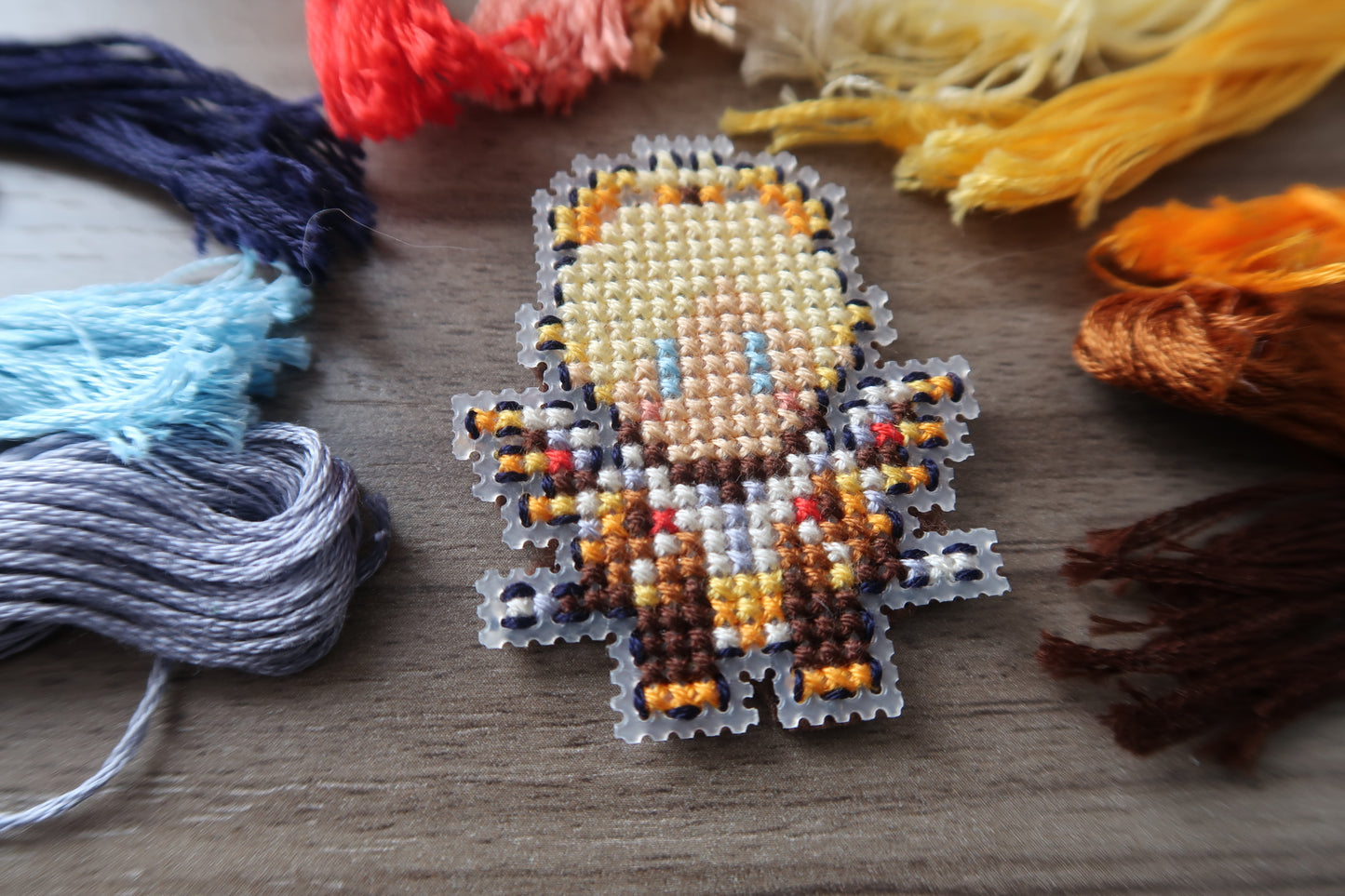 Modèle de point de croix - Mercy de Overwatch