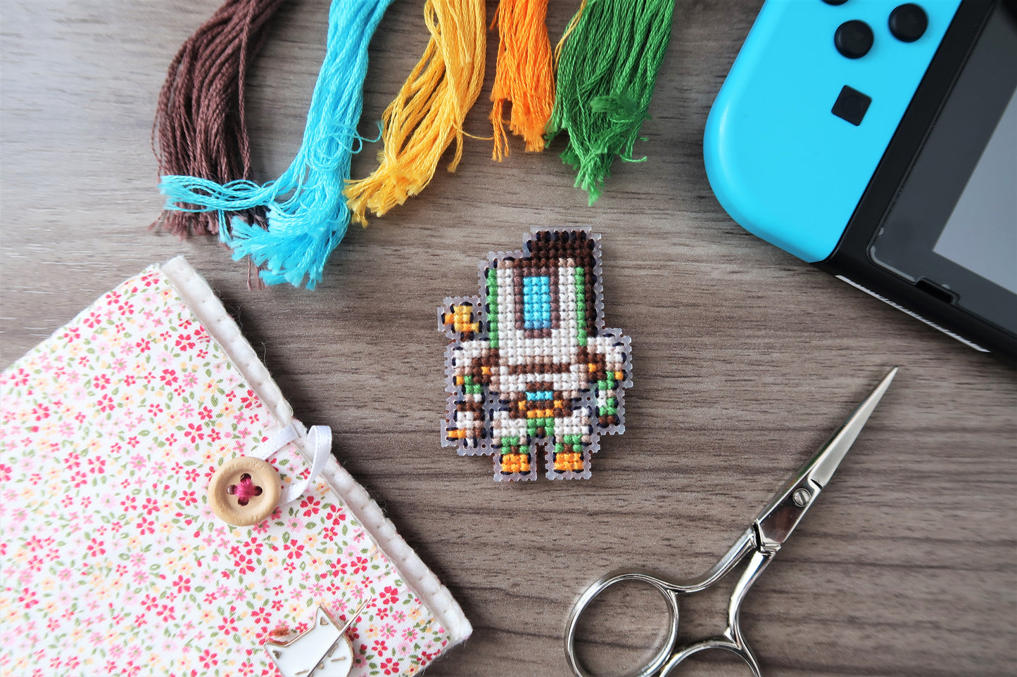 Cross-stitch pattern - Bastion from Overwatch