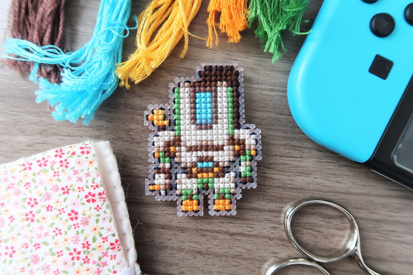 Cross-stitch pattern - Bastion from Overwatch