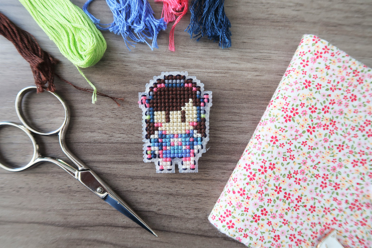 Cross stitch pattern - Baby D.Va from Overwatch