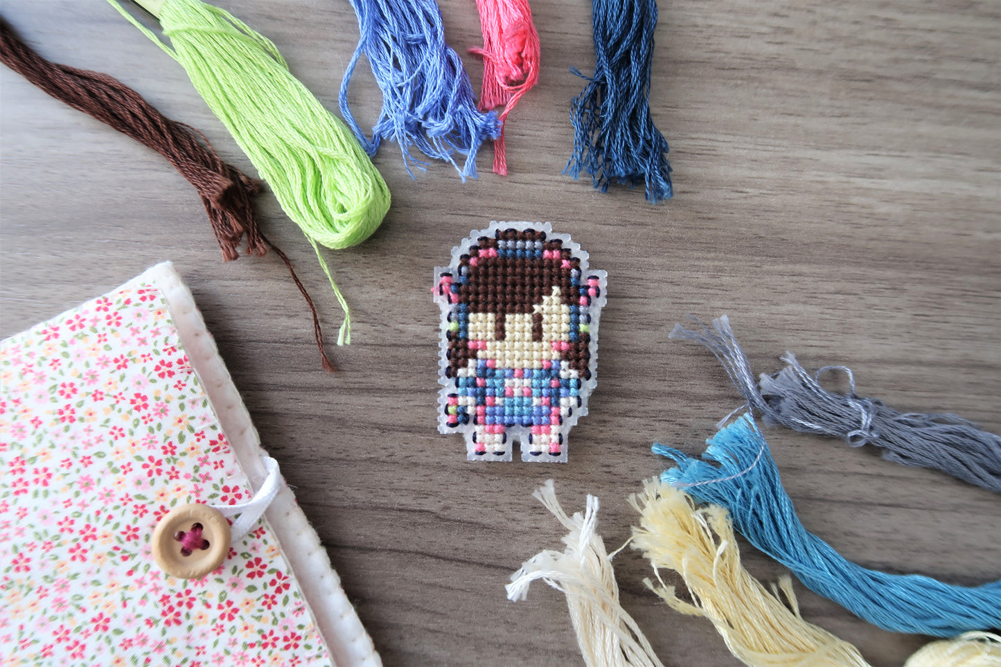 Cross stitch pattern - Baby D.Va from Overwatch