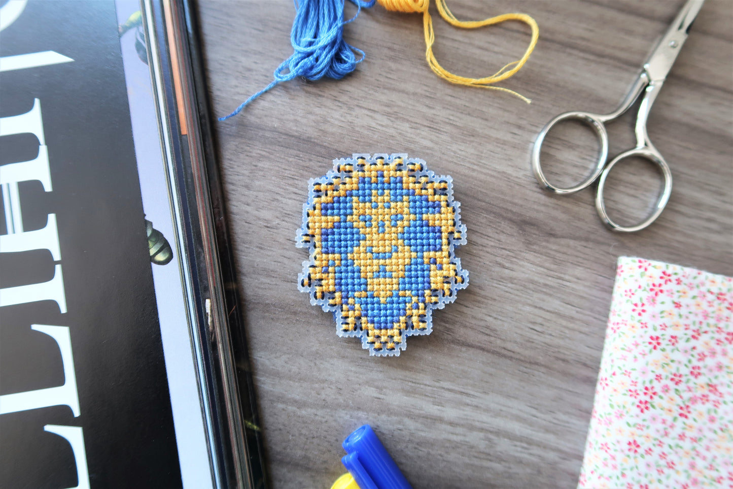Cross-stitch pattern - The Alliance from World of Warcraft