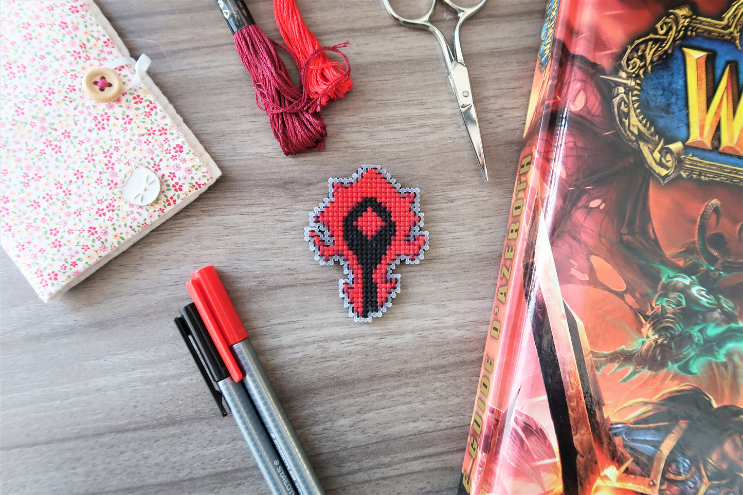 Cross-stitch pattern - The Horde from World of Warcraft