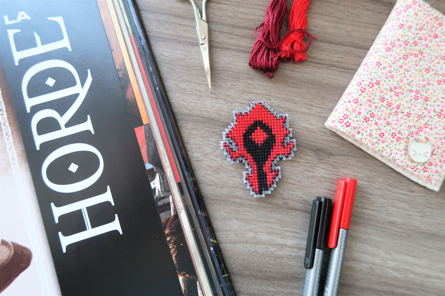 Cross-stitch pattern - The Horde from World of Warcraft