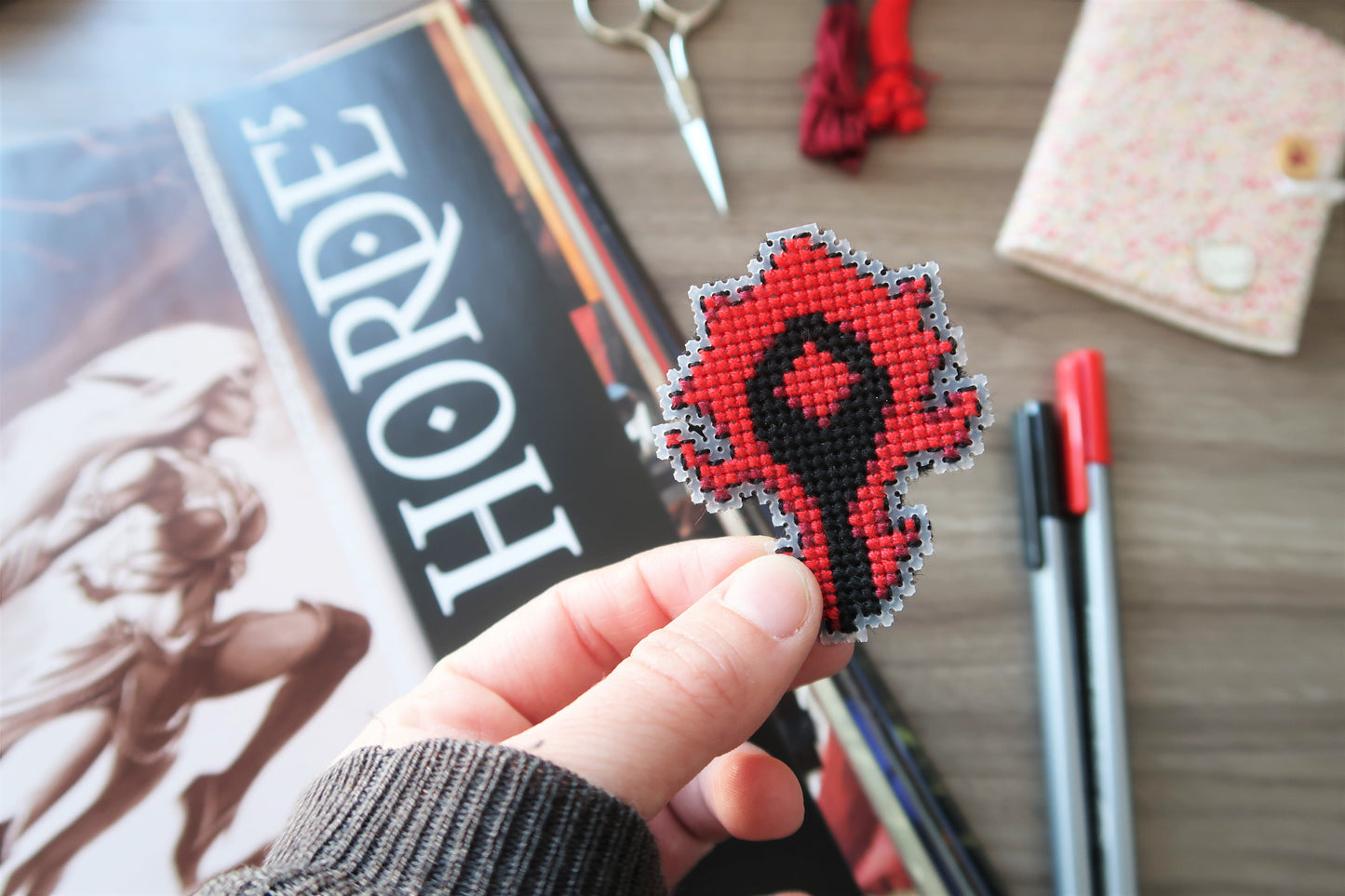Cross-stitch pattern - The Horde from World of Warcraft