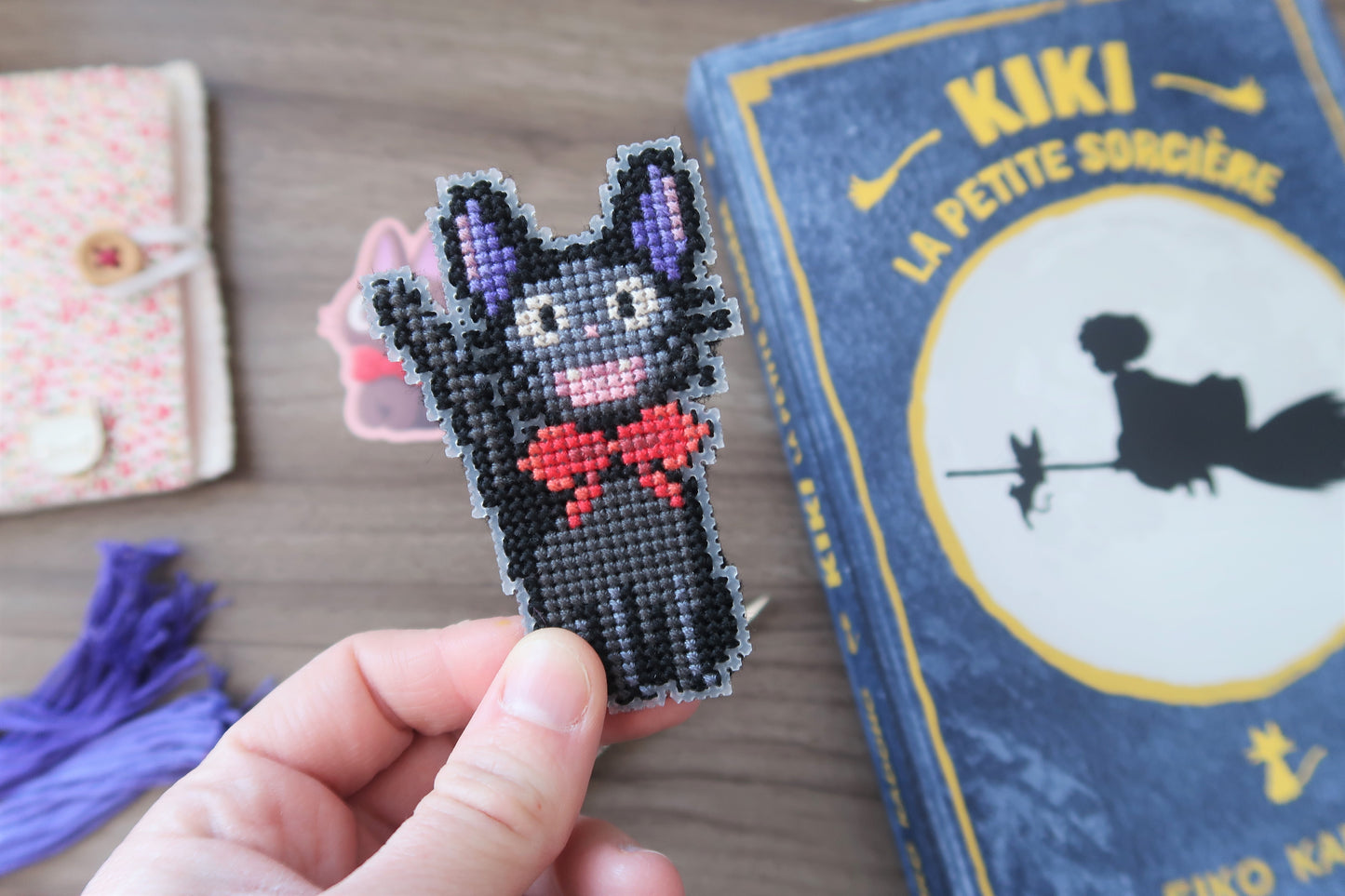 Modèle de point de croix - Jiji de Kiki la petite sorcière