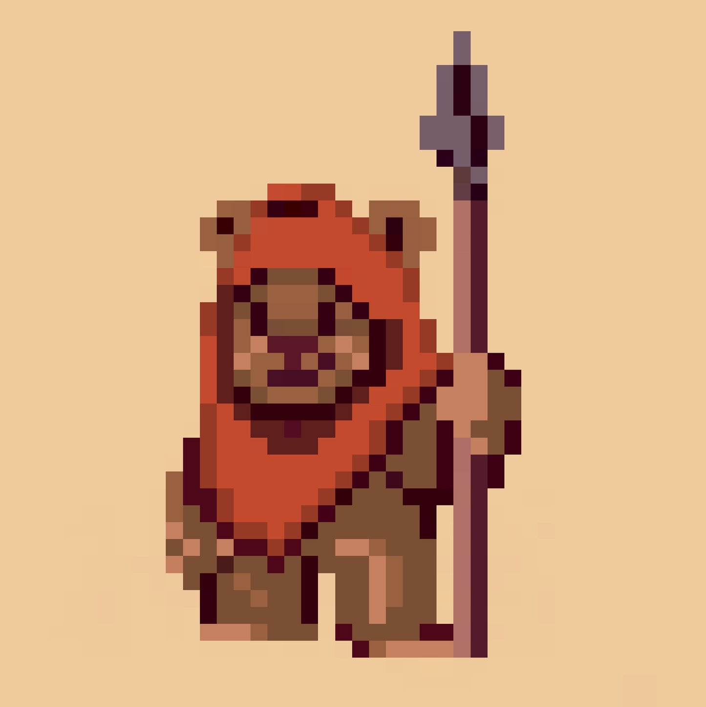 Kit de point de croix personnalisé - Ewok