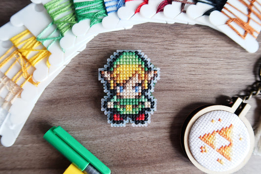 Modèle de point de croix - Link de Zelda