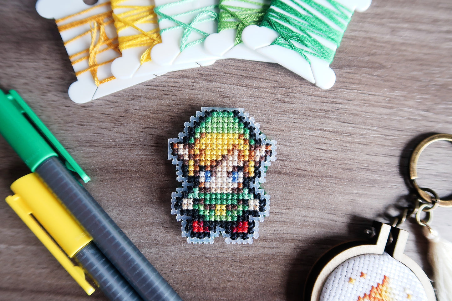 Cross-stitch pattern - Link from Zelda