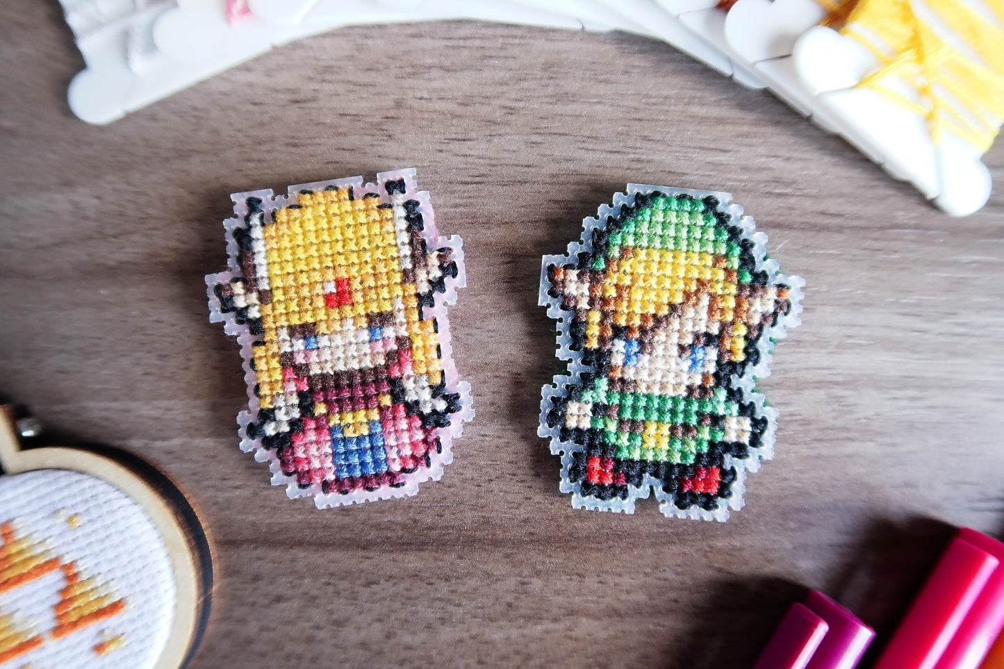 Cross-stitch pattern - Link from Zelda