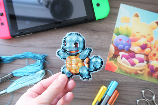 Cross-stitch pattern - Squirtle from Pokemon